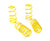 KW lowering springs for Fiesta MK8 ST-200