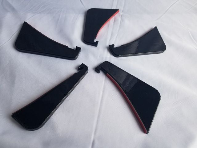 Velossa Tech Diffuser Fins - Fiesta ST180