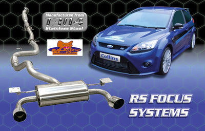 Focus RS Mk2 Mongoose Cat Back System