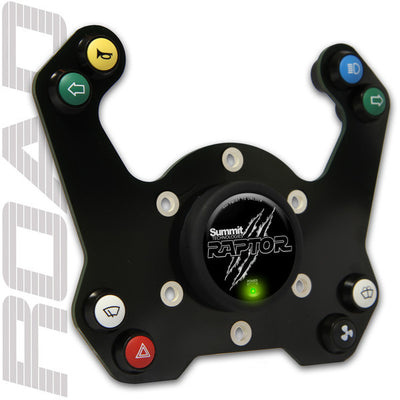 Summit Raptor steering wheel button control system