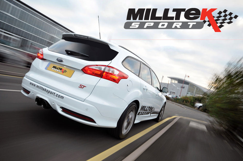 Milltek Cat Back ST250 2 litre Eco Boost 5-Door Estate/Wagon - Resonated 'Quieter' TUV EC Approved