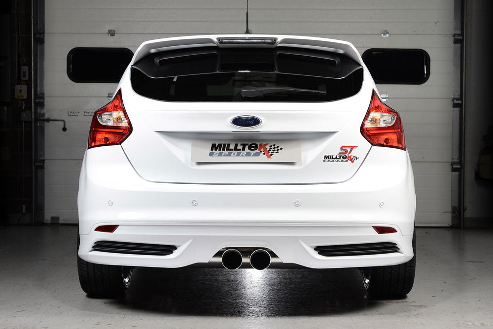 Milltek Cat Back ST250 2 litre Eco Boost 5-Door Hatch Back - Resonated 'Quieter' TUV EC Approved