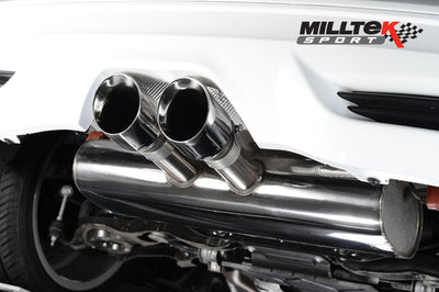 Milltek Cat Back ST250 2 litre Eco Boost 5-Door Hatch Back - Resonated 'Quieter' TUV EC Approved