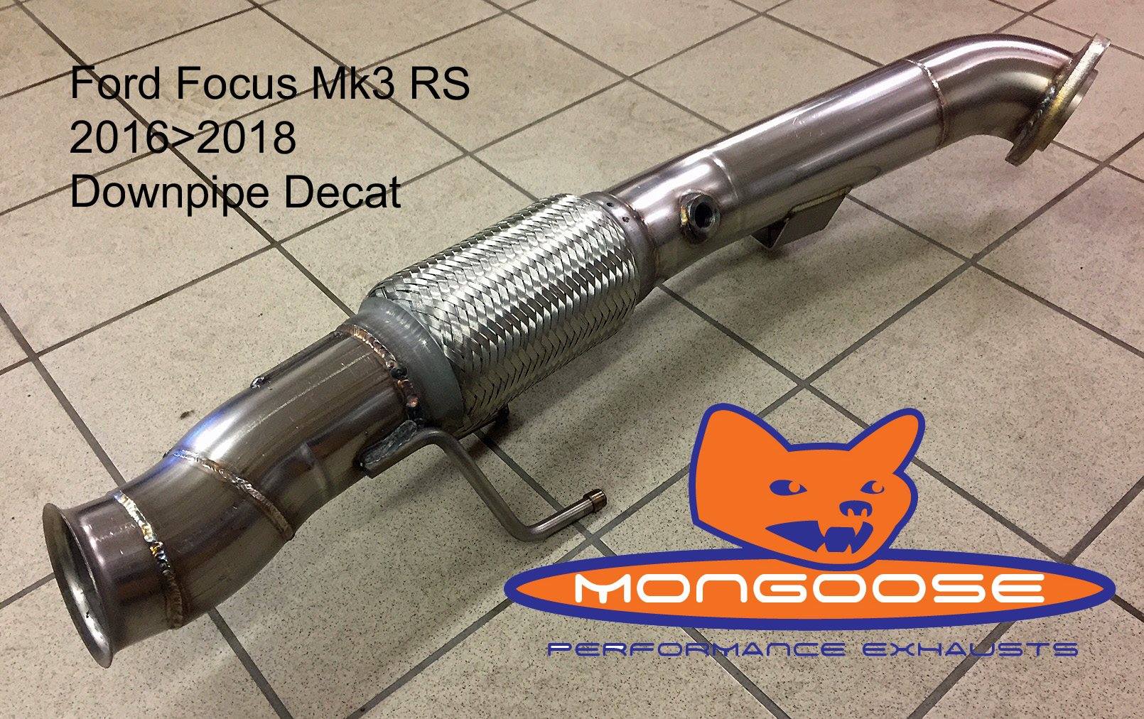 Focus MK3 RS decat downpipe