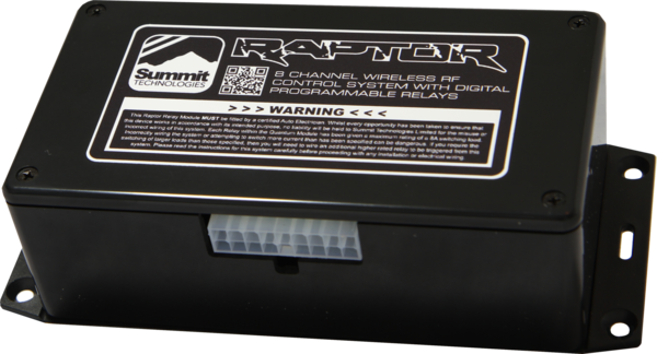 Summit Raptor steering wheel button control system