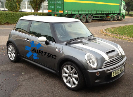 Mini cooper-S R53 top mount intercooler upgrade