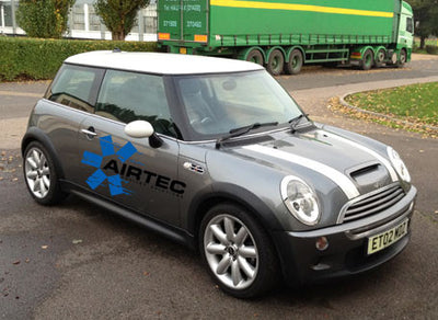 Mini cooper-S R53 top mount intercooler upgrade