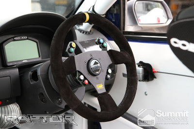 Summit Raptor steering wheel button control system