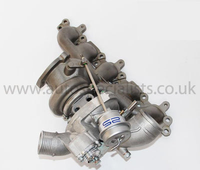 Focus RS Mk2 500bhp hybrid turbo conversion - Bigger exhaust wheel