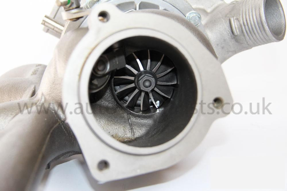 Focus RS Mk2 500bhp hybrid turbo conversion - Bigger exhaust wheel