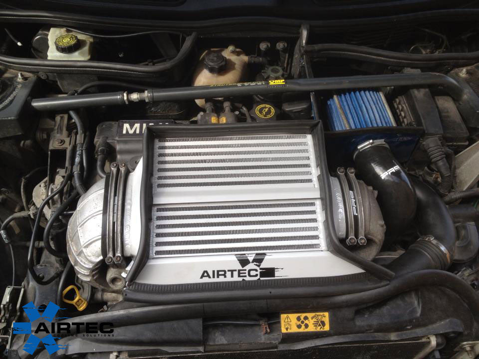 Mini cooper-S R53 top mount intercooler upgrade