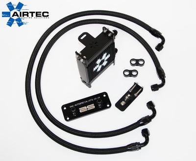 Airtec 'Race' RS Mk2 remote oil cooler kit - Lower grill mounted (Right hand side)