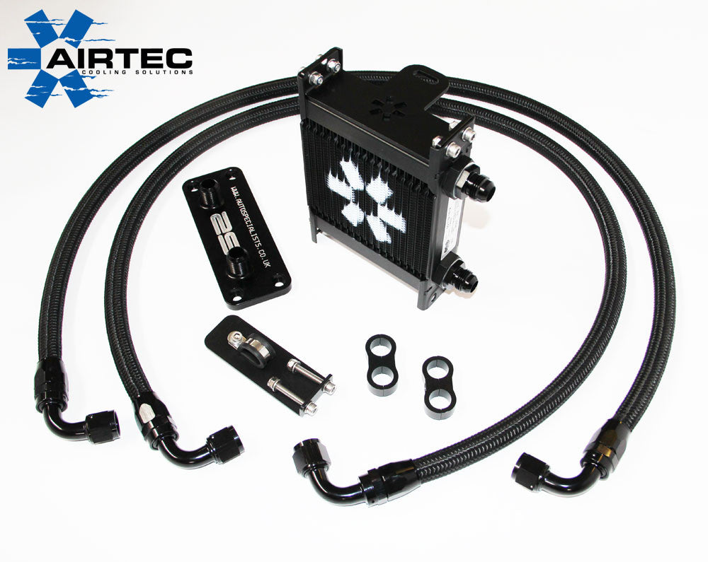 Airtec 'Race' RS Mk2 remote oil cooler kit - Lower grill mounted (Right hand side)