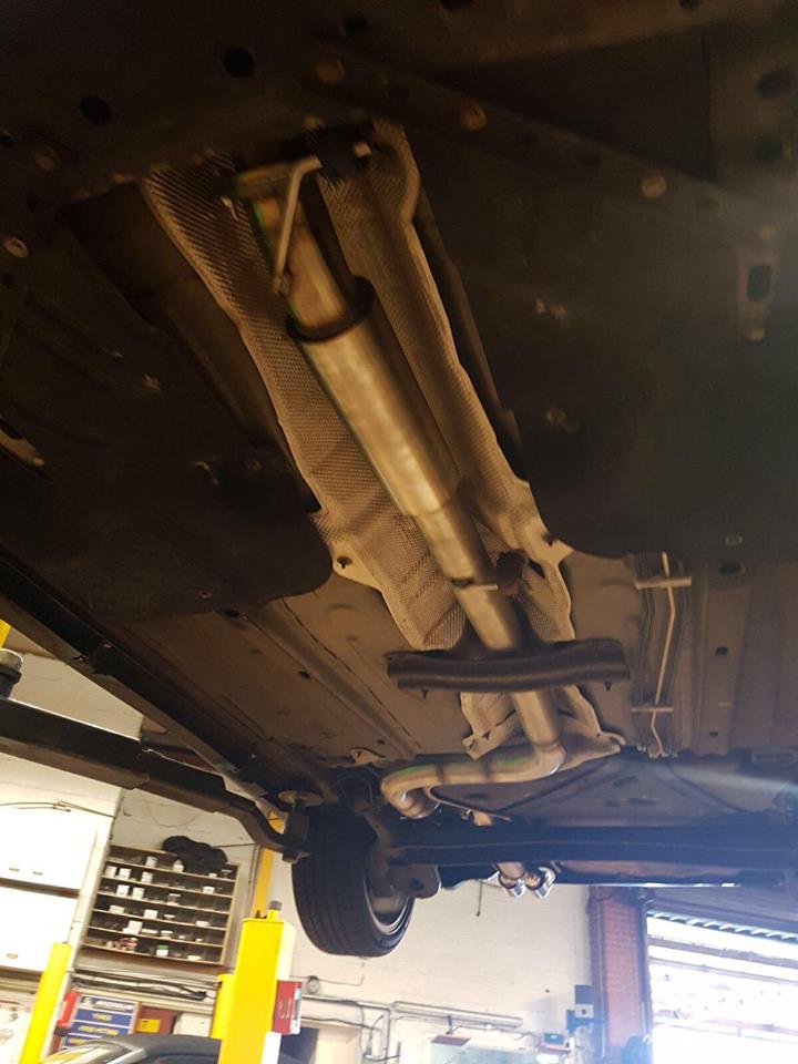 Fiesta ST180/ST200 Outlaw Cat-back exhaust system
