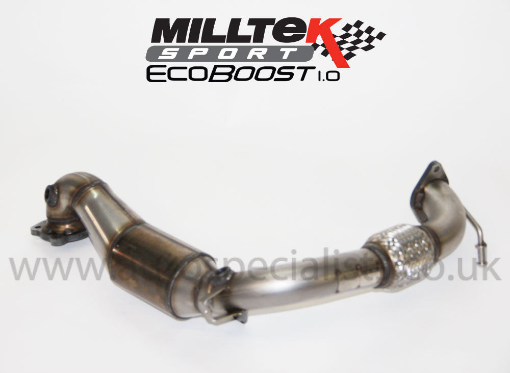 Fiesta 1.0 Ecoboost Milltek sports cat
