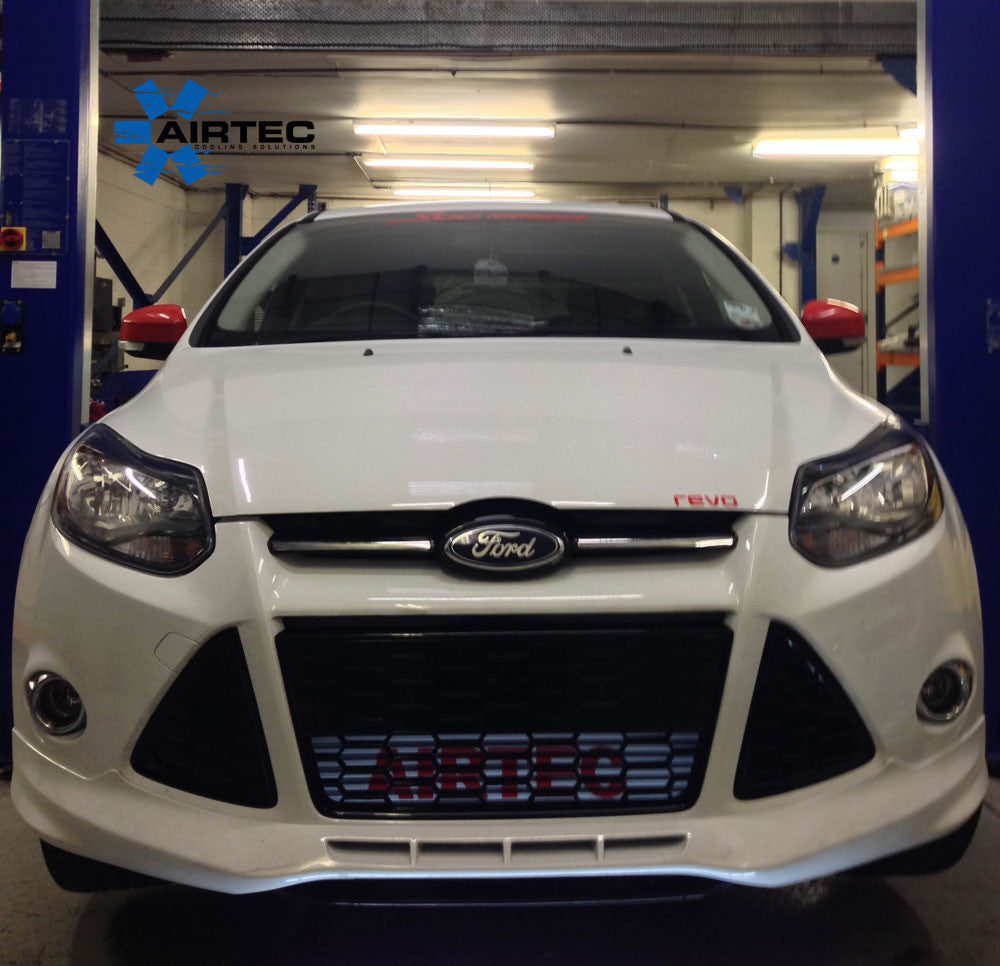 Focus Zetec S 1.6 Eco Boost Airtec Intercooler upgrade with full depth Air Ram Scoop