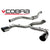 Ford Focus RS Mk2 Cobra 'Venom' cat back with 3 inch (76mm) pipework
