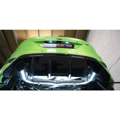 Ford Focus RS Mk2 Cobra 'Venom' cat back with 3 inch (76mm) pipework