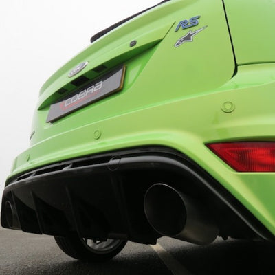 Ford Focus RS Mk2 Cobra 'Venom' cat back with 3 inch (76mm) pipework