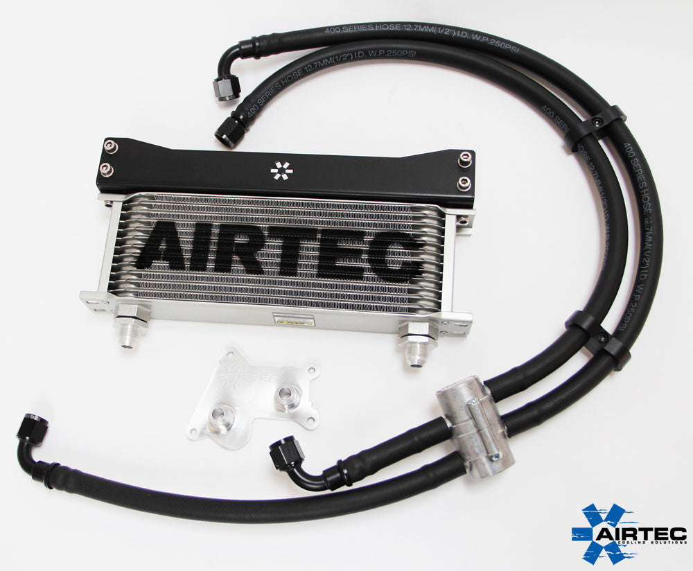 Airtec Mini R53 Cooper S oil cooler kit with optional thermostat