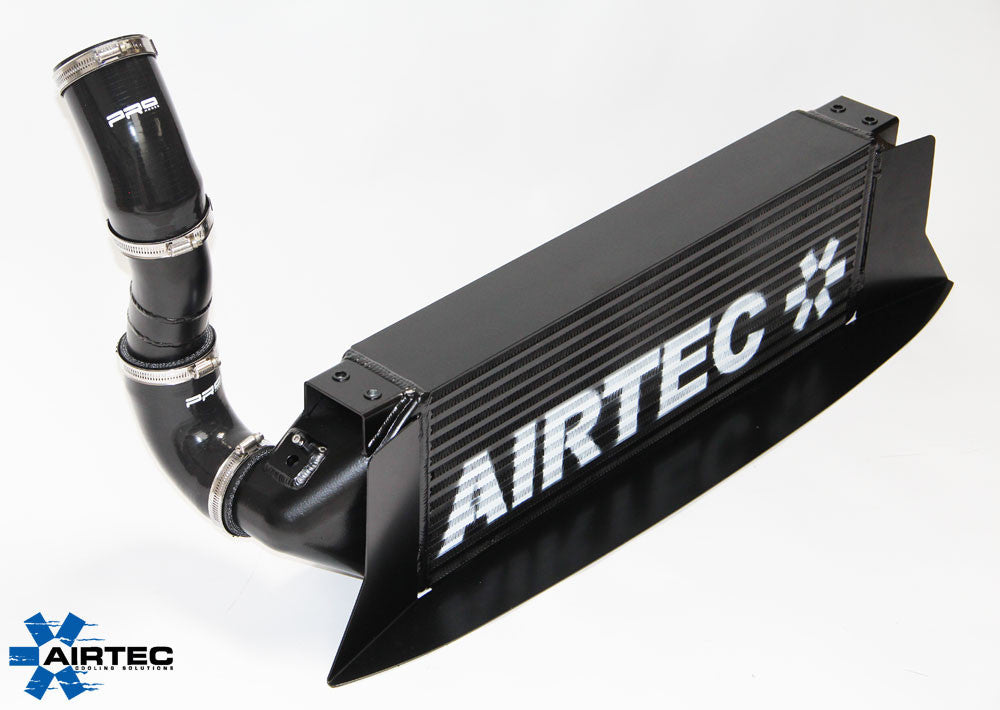 Airtec Stage 3 500+ bhp Airtec Intercooler 100mm core, Flowed end tanks + Scoop