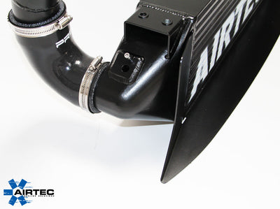 Airtec Stage 3 500+ bhp Airtec Intercooler 100mm core, Flowed end tanks + Scoop