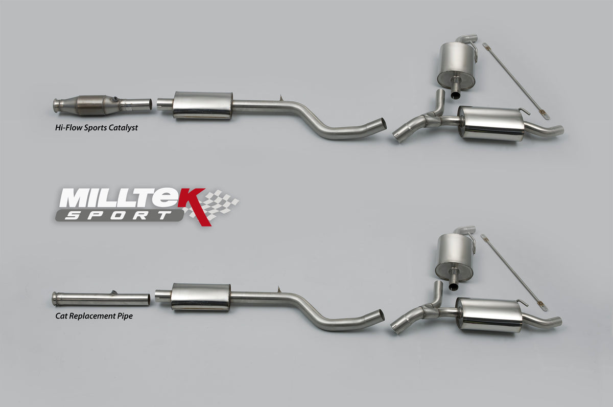 Milltek Exhaust Renault Clio 200 (inc. Cup) Resonated Cat-back (SSXRN306)