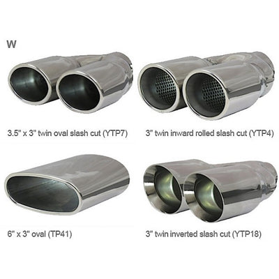 Ford Fiesta MK7 prefacelift fiesta cat-back exhaust - Flex type