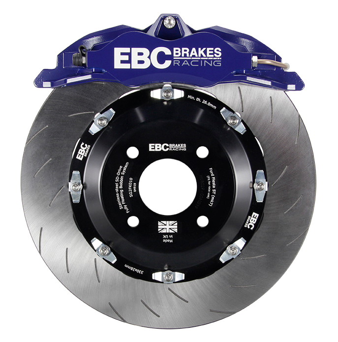 EBC BBK Balanced Brake Kit - 300-330mm 4 Pot - Ford Fiesta MK8 ST200 2019