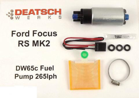 Deatschwerks 265lph fuel pump – Ford Focus RS MK2