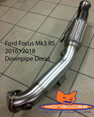 Focus MK3 RS decat downpipe