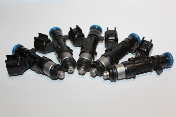 Genuine Bosch 550cc multi-hole injectors - set of five