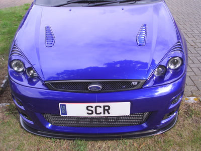 Fiesta RS turbo style bonnet vents