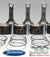 Vauxhall / Opel Corsa VXR 1.6 16v Turbo Z16LER PEC Forged Pistons & PEC Steel Connecting Rod Kit
