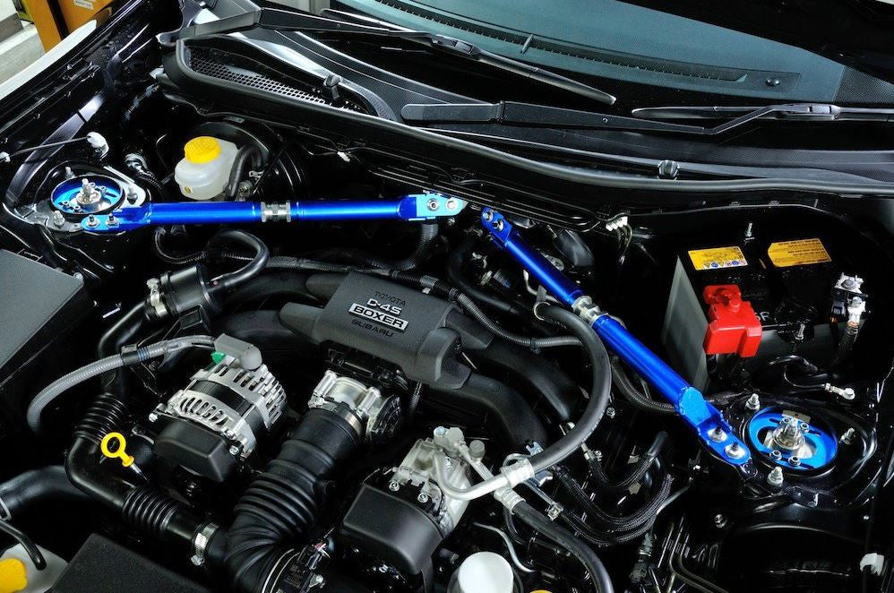 Cusco Toyota GT86 Adjustable Power Brace Engine Bay