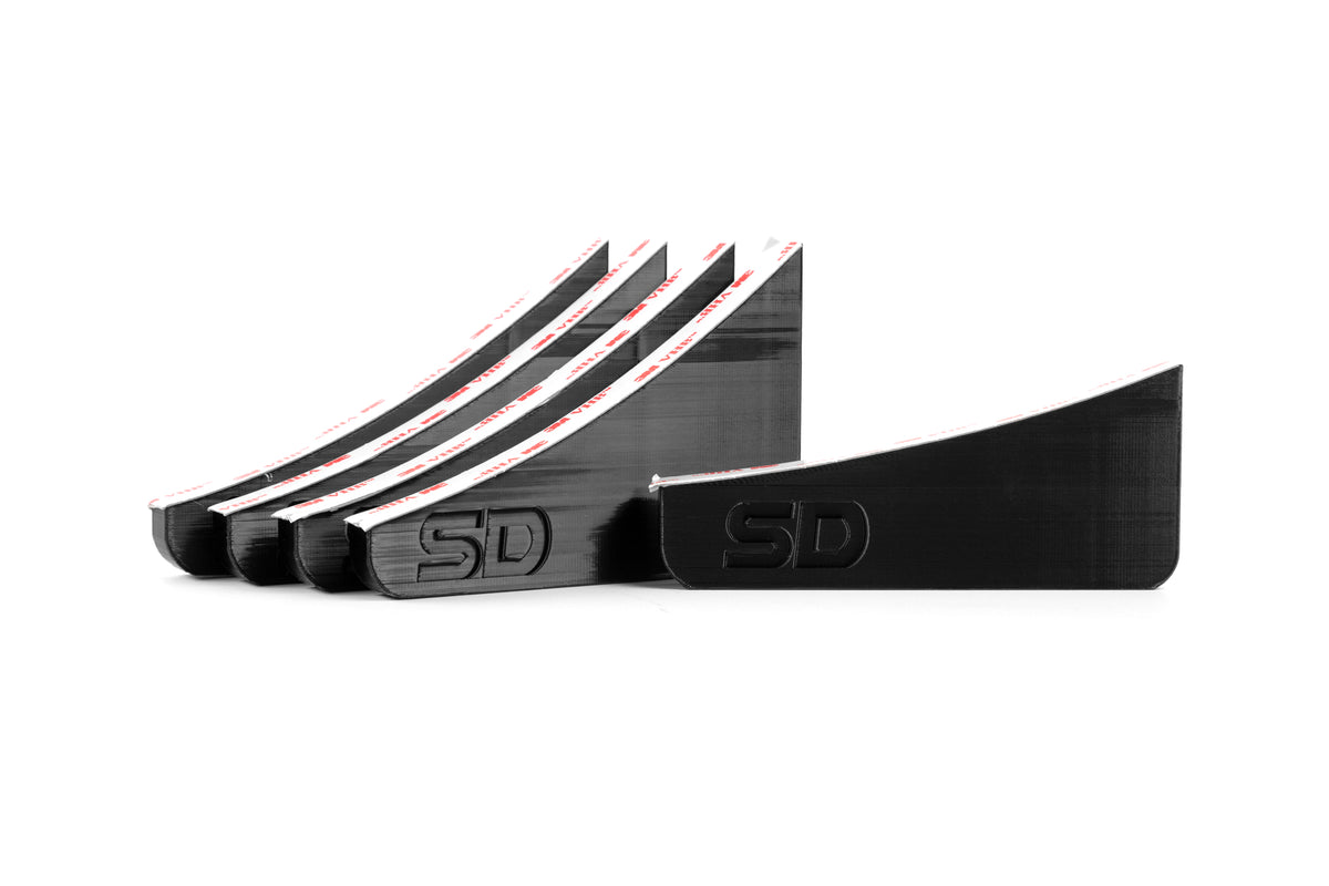 Fiesta ST180 Rear Valance Fins