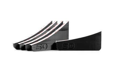 Fiesta ST180 Rear Valance Fins