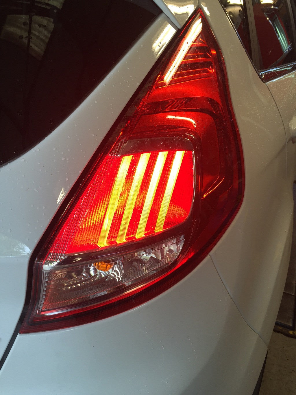LED Tail lights | Clear | Ford Fiesta MK7.5