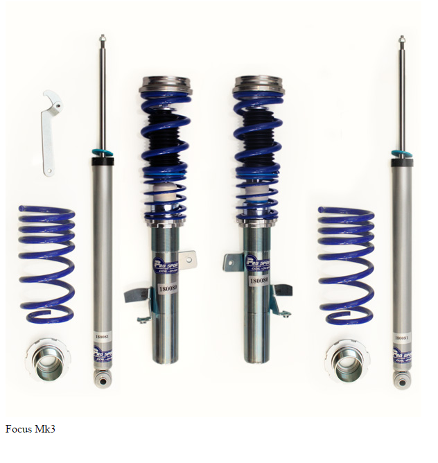 Ford Focus MK3 inc ST Pro Sport Coilovers