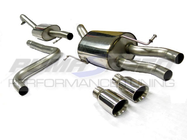 Fiesta 1.0 Ecoboost Milltek resonated (quieter) cat back - standard rear valance