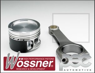 BMW Mini Cooper S R56 1.6 16v (Turbocharged 2007-Present) Wossner Forged Pistons & PEC Steel Connecting Rod Kit
