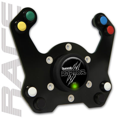 Summit Raptor steering wheel button control system