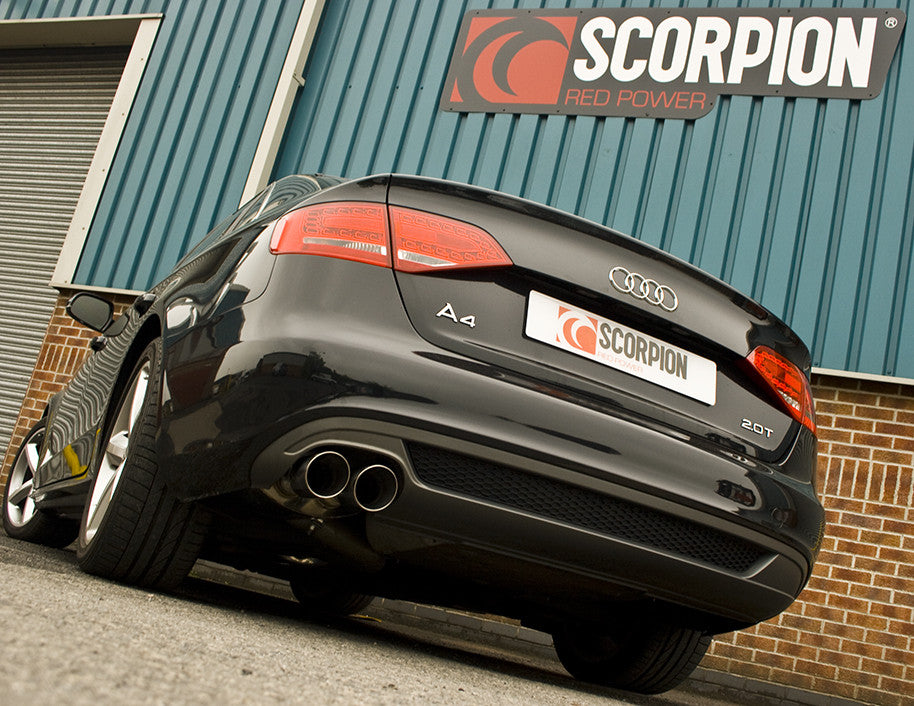 Audi a4 b8 cat back exhaust deals