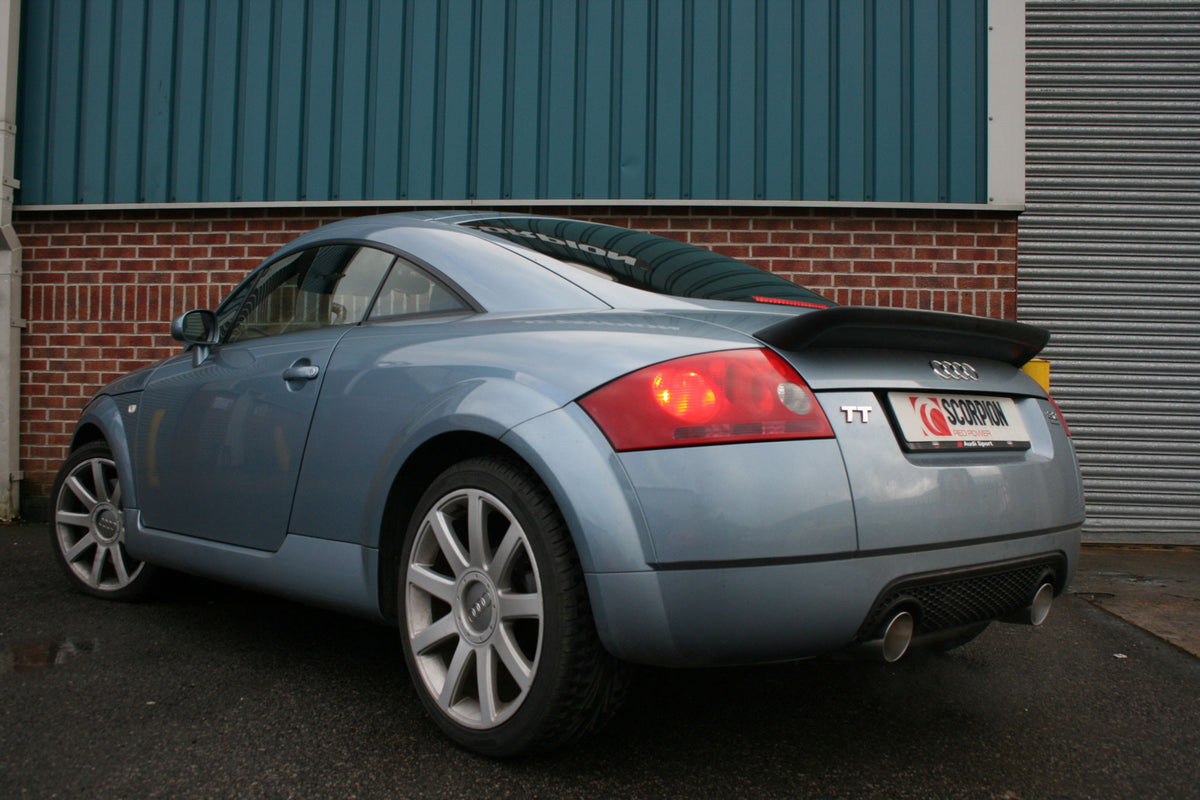 Audi TT Mk1 Quattro 3.2 V6  Cat-back system (resonated)