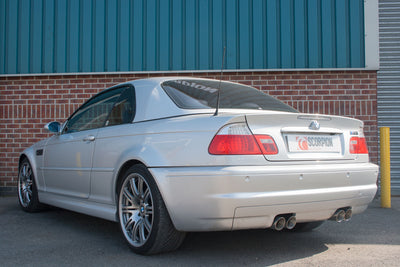 Bmw E46 M3 Rear silencer only