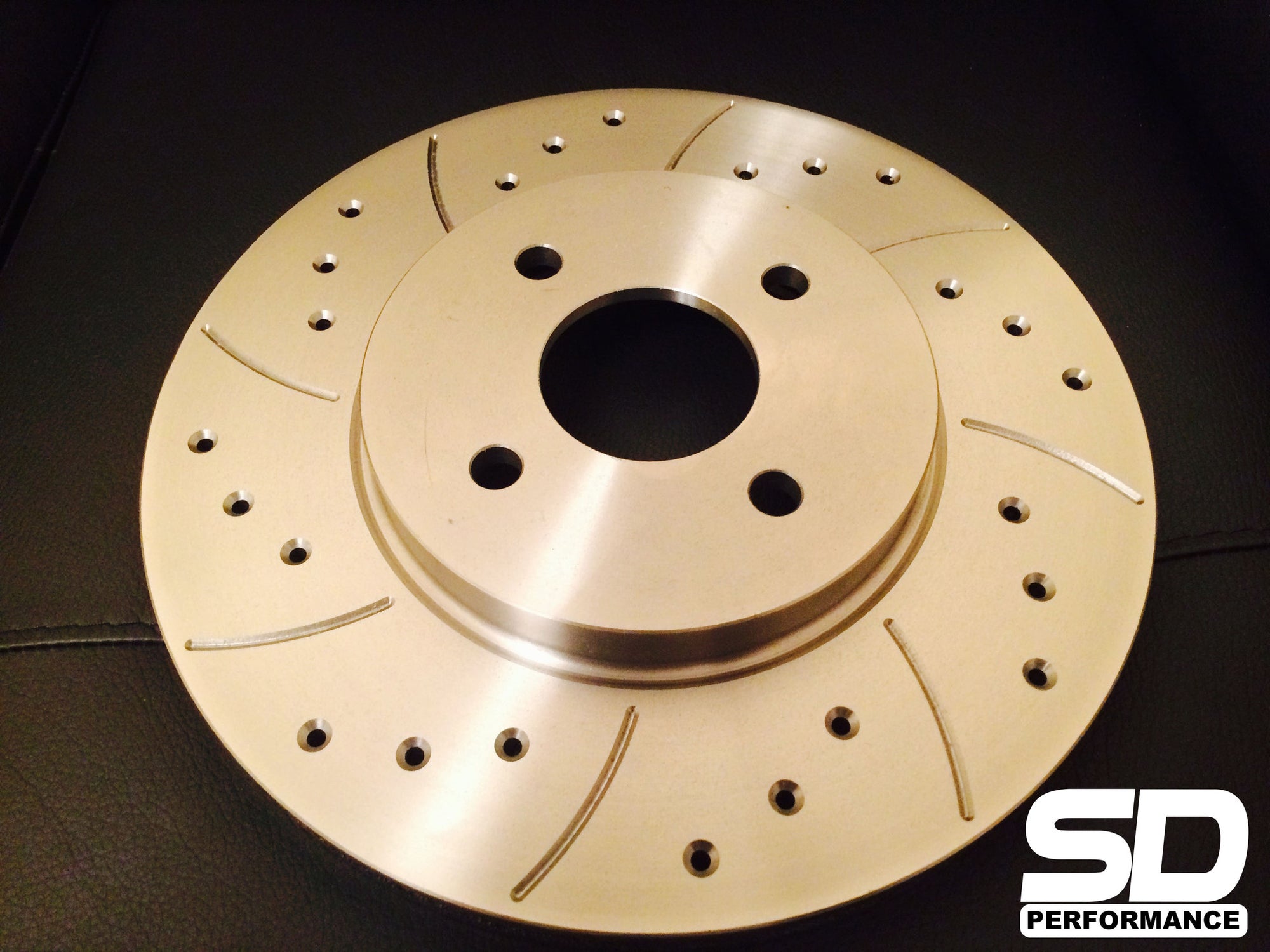 SD Performance Fiesta MK6 300mm conversion Performance discs - Drilled and Grooved