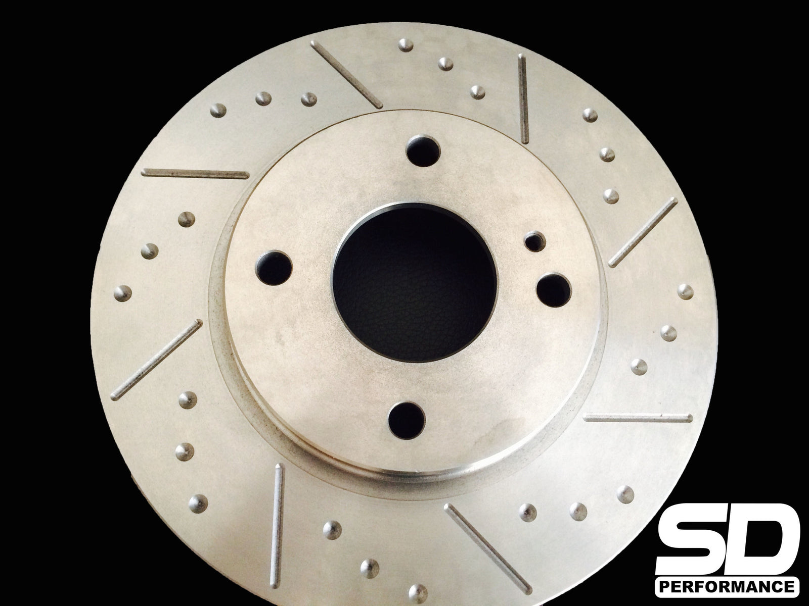 SD Performance Fiesta MK7 1.0 ecoboost Performance front discs - Dimpled and Grooved