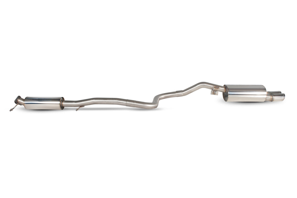 Ford Fiesta ST 180 2.5" Cat-back system (resonated)