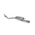 Fiesta MK8 ST-Line Resonated cat-back system