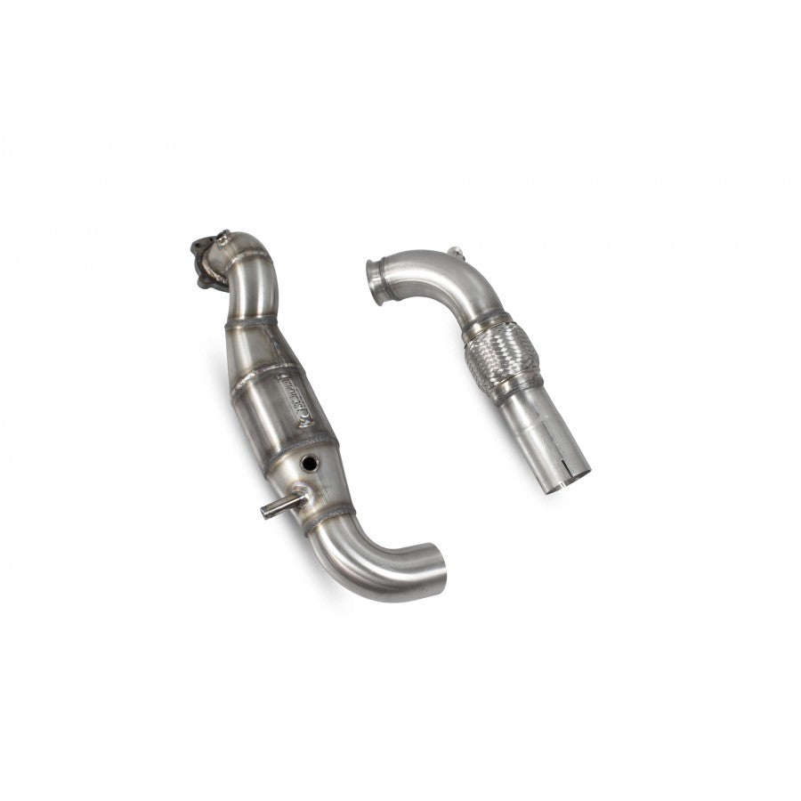 Fiesta MK8 ST-Line Downpipe with high flow sports catalyst